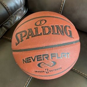 Spalding Never Flat Pigskin Basketball